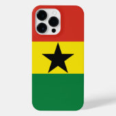 Coque Pour Pour iPhone 14 Pro Max Flag du Ghana (Verso)