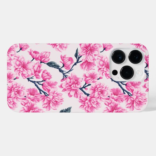 Coque Pour Pour iPhone 14 Pro Max Fleur de cerise (Verso Horizontal)