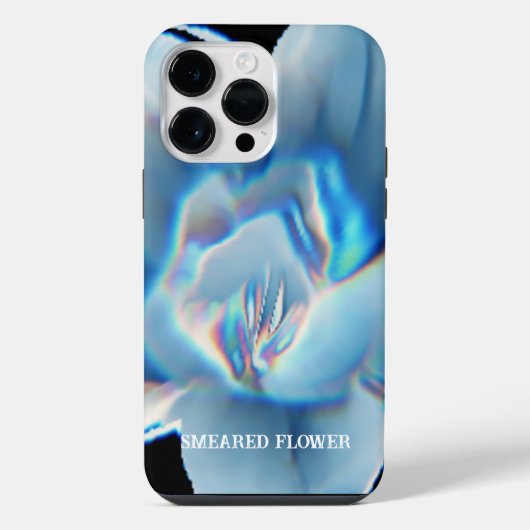 COQUE POUR POUR iPhone 14 PRO MAX FLEUR ÉTALÉE FLUORESCENTE BRILLANTE (Verso)