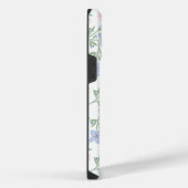 Coque Pour Pour iPhone 14 Pro Max Fleur sauvage violette abstraite (Côté droit)