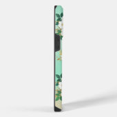 Coque Pour Pour iPhone 14 Pro Max Fleurs Blanches Romantiques Dessin à l'Aquarelle M (Côté droit)