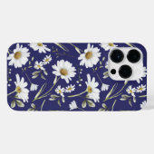 Coque Pour Pour iPhone 14 Pro Max Fleurs d'aquarelle blanche (Verso Horizontal)
