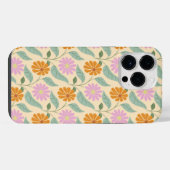 Coque Pour Pour iPhone 14 Pro Max Fleurs printanières rétro (Verso Horizontal)