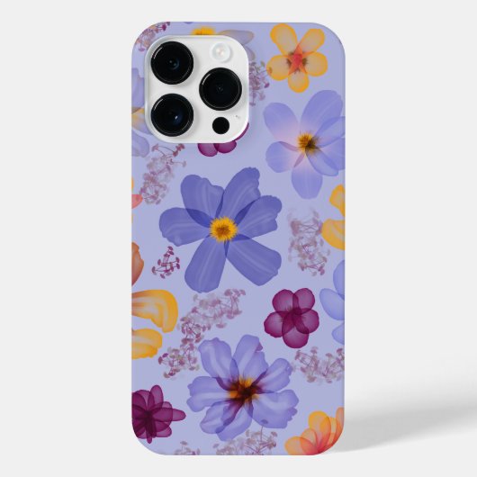 Coque Pour Pour iPhone 14 Pro Max Floral (Verso)