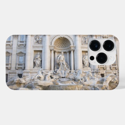 Coque Pour Pour iPhone 14 Pro Max Fontaine de Trevi (Verso Horizontal)