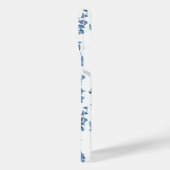 Coque Pour Pour iPhone 14 Pro Max Fontaines et arbres fantastiques vintages bleu toi (Côté gauche)