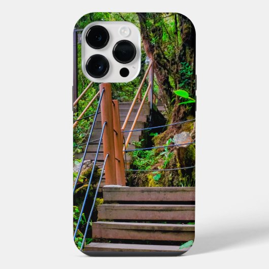 Coque Pour Pour iPhone 14 Pro Max Forêt moussue (Verso)