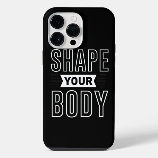 COQUE POUR POUR iPhone 14 PRO MAX FORMER VOTRE CORPS (Verso)
