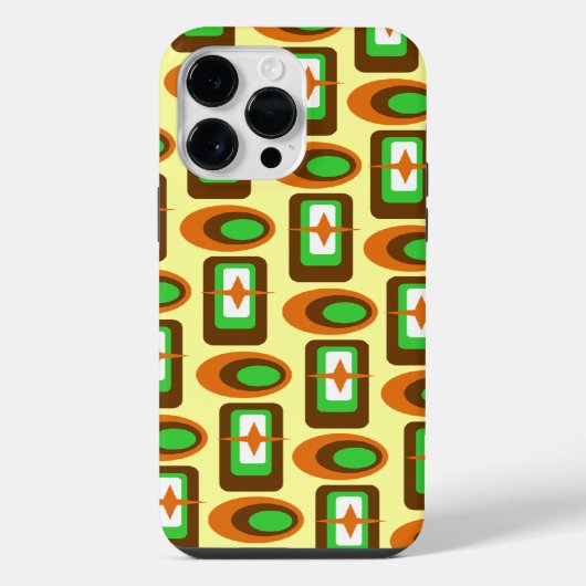 Coque Pour Pour iPhone 14 Pro Max Formes rétro (Verso)
