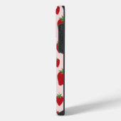 Coque Pour Pour iPhone 14 Pro Max Fraise rose mignonne (Côté gauche)