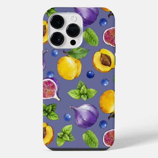 Coque Pour Pour iPhone 14 Pro Max Fruits d'été (Verso)