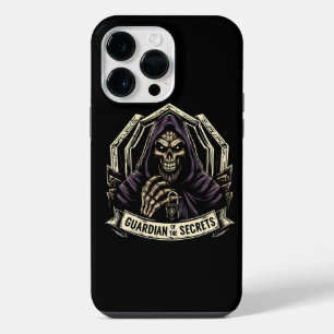 Coque Pour Pour iPhone 14 Pro Max Gardien des secrets - Méchant gardien de cristal