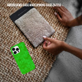 Coque Pour Pour iPhone 14 Pro Max Gemmes vertes