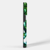 Coque Pour Pour iPhone 14 Pro Max Géode vert Abstrait, pierre verte (Côté droit)