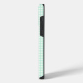 Coque Pour Pour iPhone 14 Pro Max Gingham Vert F & L (Côté gauche)