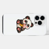 Coque Pour Pour iPhone 14 Pro Max Glace Panda Mignon (Verso Horizontal)