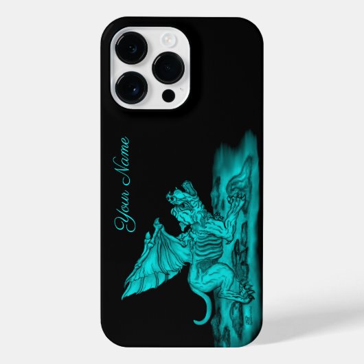 Coque Pour Pour iPhone 14 Pro Max Golem Gargoyle (Verso)