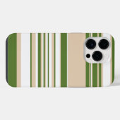 Coque Pour Pour iPhone 14 Pro Max Grandes complexes - Blanc, Sable et Vert Palme (Verso Horizontal)