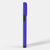 Coque Pour Pour iPhone 14 Pro Max Gras monogramme initial et nom bleu rose (Côté droit)