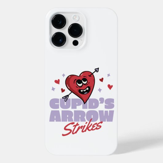 COQUE POUR POUR iPhone 14 PRO MAX GRÈVES DE FLÈCHE DE CUPID (Verso)