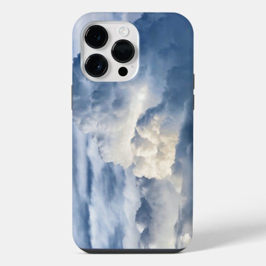 Coque Pour Pour iPhone 14 Pro Max Groupe Cumulus Cloud (Verso)