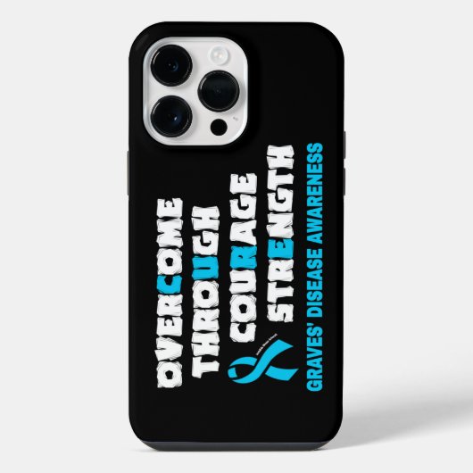 Coque Pour Pour iPhone 14 Pro Max GUÉRIR...Basedow  (Verso)