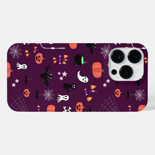 Coque Pour Pour iPhone 14 Pro Max Halloween (Verso Horizontal)