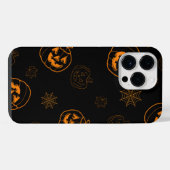 Coque Pour Pour iPhone 14 Pro Max Halloween Éffrayant orange (Verso Horizontal)