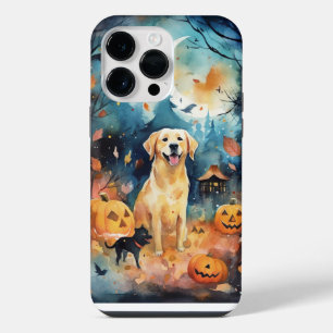 Coque Pour Pour iPhone 14 Pro Max Halloween Lappund Finlandais Avec Peur Citrouille