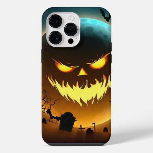 Coque Pour Pour iPhone 14 Pro Max Halloween/lune/iPhone citrouille/coque ipad (Verso)