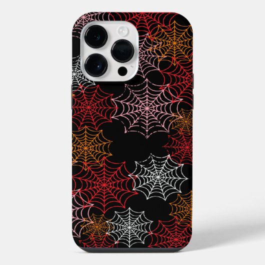 Coque Pour Pour iPhone 14 Pro Max Halloween Spider Web (Verso)