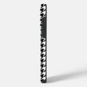 Coque Pour Pour iPhone 14 Pro Max Houndstooth Elegance (Côté gauche)