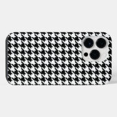 Coque Pour Pour iPhone 14 Pro Max Houndstooth Elegance (Verso Horizontal)