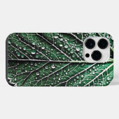 Coque Pour Pour iPhone 14 Pro Max Illustration de feuille macro (Verso Horizontal)