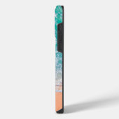 Coque Pour Pour iPhone 14 Pro Max Image de drone d'une plage (Côté gauche)