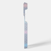 Coque Pour Pour iPhone 14 Pro Max Impression en acier inoxydable argent titane (Côté gauche)