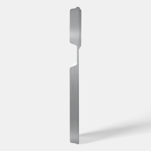 Coque Pour Pour iPhone 14 Pro Max Impression en acier inoxydable titane (Côté droit)