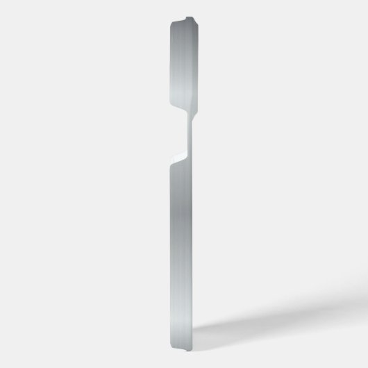 Coque Pour Pour iPhone 14 Pro Max Impression en acier inoxydable titane (Côté droit)