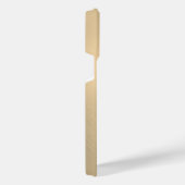 Coque Pour Pour iPhone 14 Pro Max Impression en acier inoxydable titane or (Côté droit)