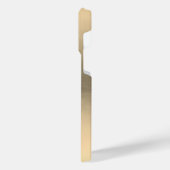 Coque Pour Pour iPhone 14 Pro Max Impression en acier inoxydable titane or (Côté gauche)