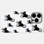 Coque Pour Pour iPhone 14 Pro Max IPhone 14 Pro Max - coque chat noir (Verso (horizontal))