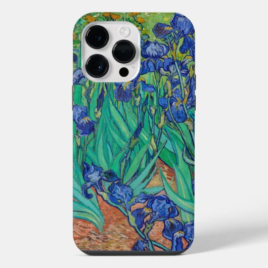 Coque Pour Pour iPhone 14 Pro Max Iris de Vincent Van Gogh  (Verso)