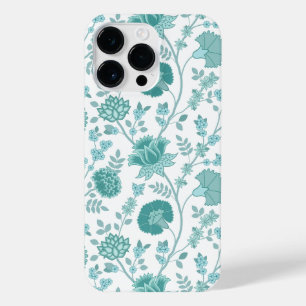 Coque Pour Pour iPhone 14 Pro Max Jacobean Floral Big Motif Tee sur blanc