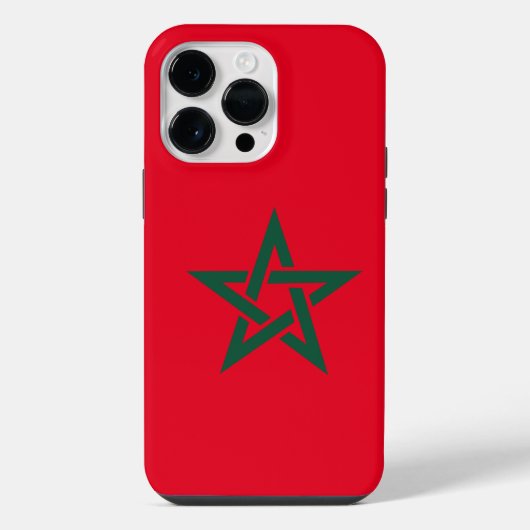 Coque Pour Pour iPhone 14 Pro Max J'aime le Maroc (Verso)
