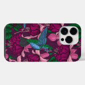 Coque Pour Pour iPhone 14 Pro Max Jardin des colibris (Verso Horizontal)