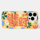 COQUE POUR POUR iPhone 14 PRO MAX JE CROIS À M'AIMER, À S'AIMER CITER (Verso Horizontal)