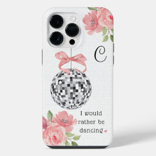 Coque Pour Pour iPhone 14 Pro Max Je préférerais être en train de danser Boule disco