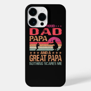 Coque Pour Pour iPhone 14 Pro Max Je suis un papa fier Papa et un grand papa Rien de