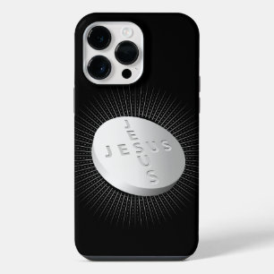 Coque Pour Pour iPhone 14 Pro Max Jésus guérit la pilule - Foi religieuse chrétienne