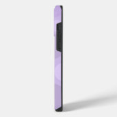 Coque Pour Pour iPhone 14 Pro Max Joli motif à pois violets clair et à cercles tache (Côté gauche)